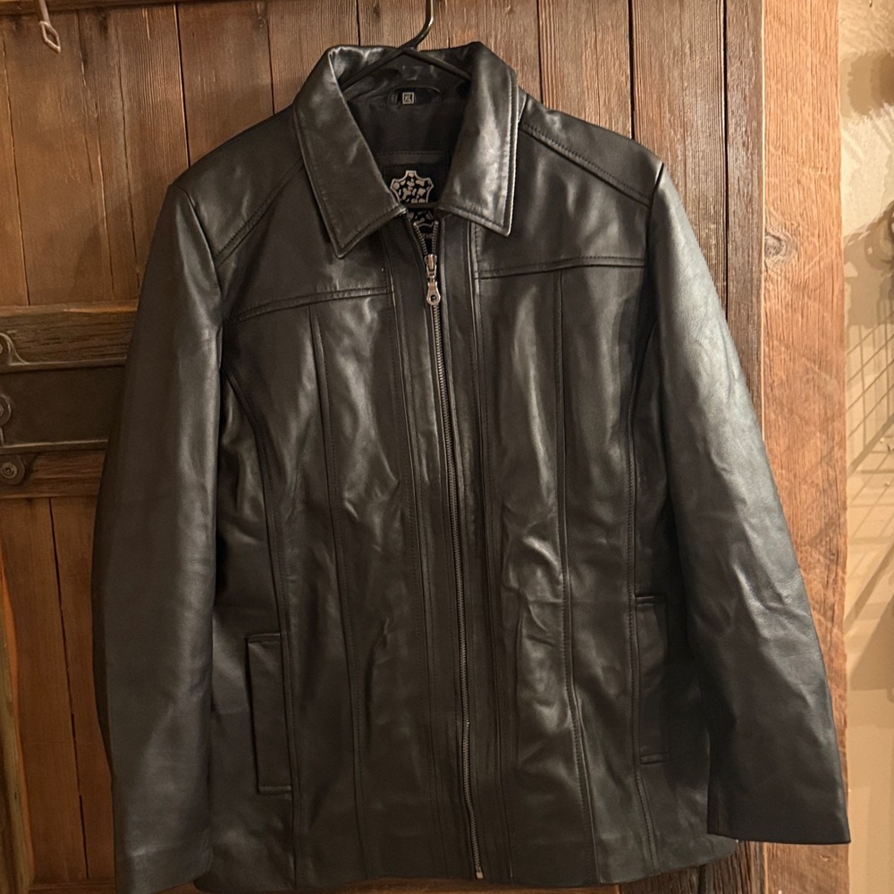Women’s Black Leather Jacket